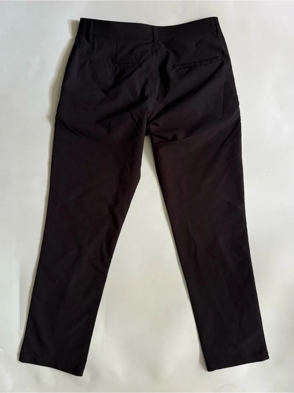 Banana Republic Mens Slim Fit Flat Front Pants in  Black  Size 30 X 30 NWOT